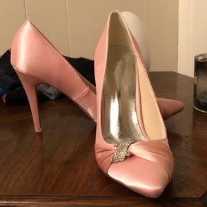 Pink high heels